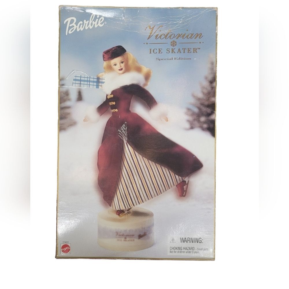 Vintage Victorian Ice Skater Barbie